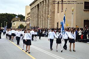 231- Rhodes- Defile Dodecanese grec